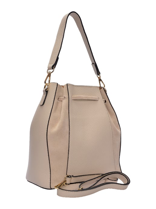 Roberta M Beige Bolso de cuero - Image 2