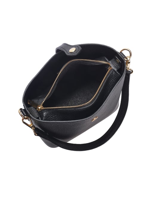 Roberta M Negro Bolso de cuero - Image 4