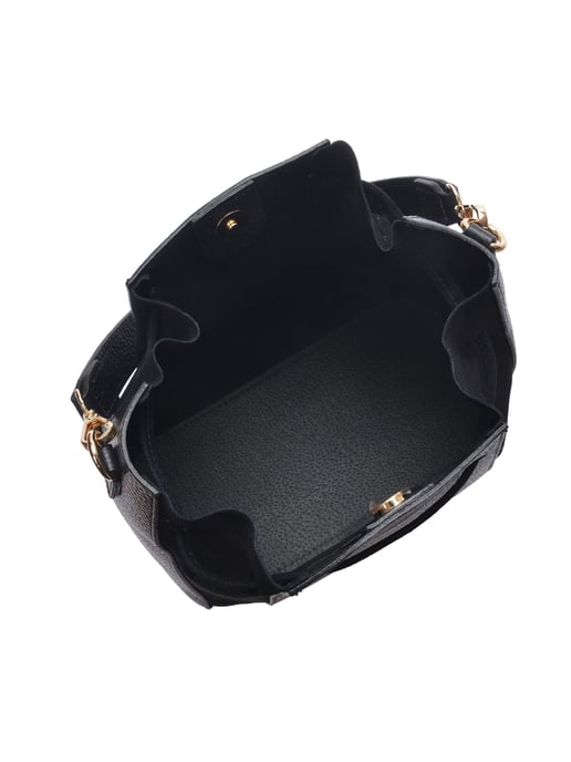 Roberta M Negro Bolso de cuero - Image 4