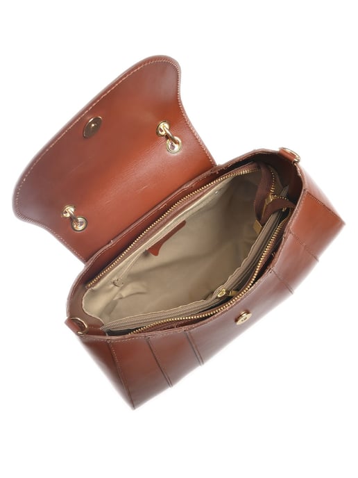 Isabella Rhea Granate Bolso de cuero - Image 4