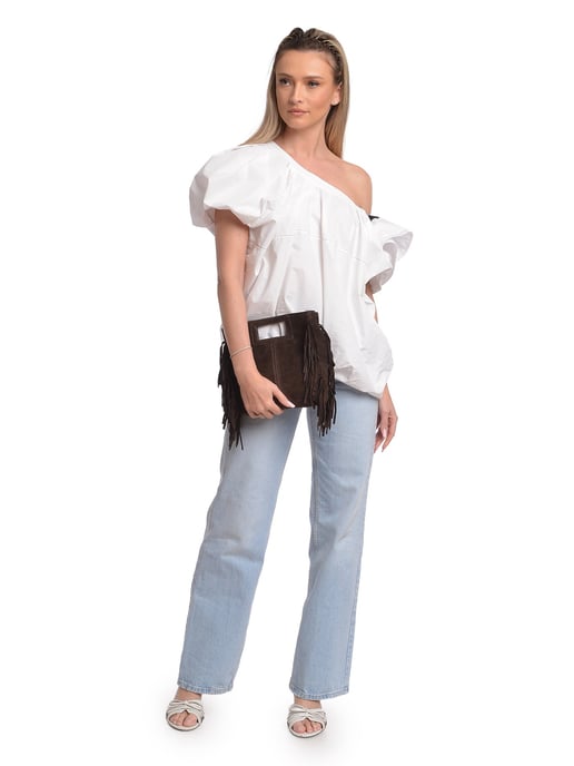 Anna Luchini Granate Bolso de cuero - Image 5