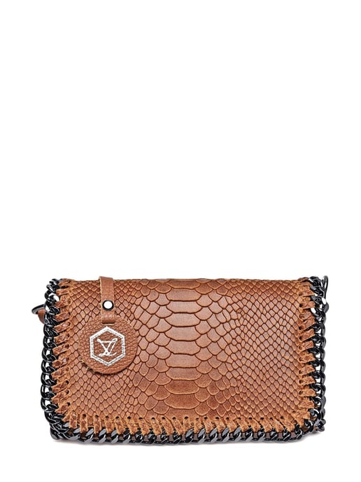 Luisa Vannini Brown Bolso de cuero - Image 1