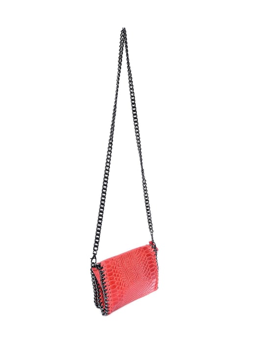 Luisa Vannini Rojo Bolso de cuero - Image 2