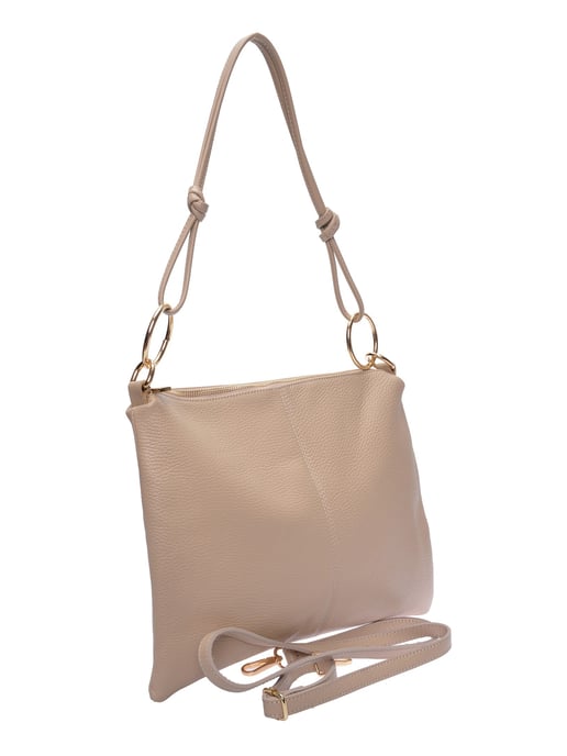 Luisa Vannini Beige Bolso de cuero - Image 2