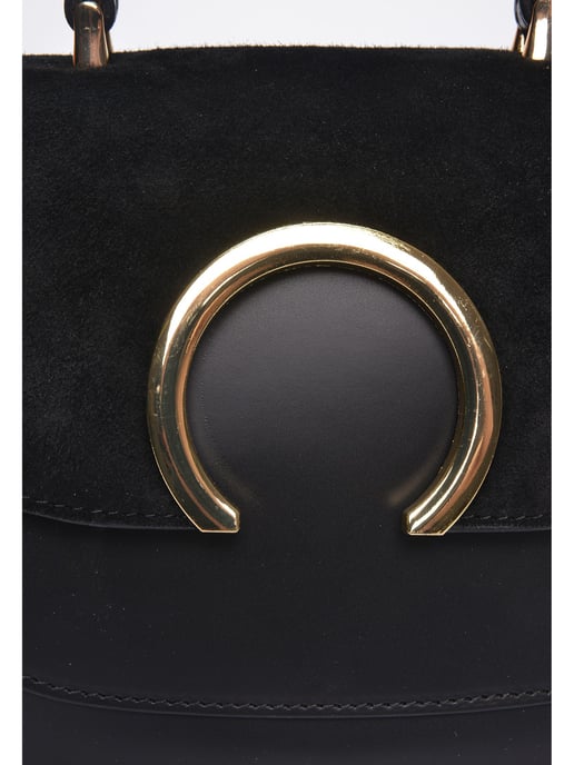 Luisa Vannini Negro Bolso de cuero - Image 3