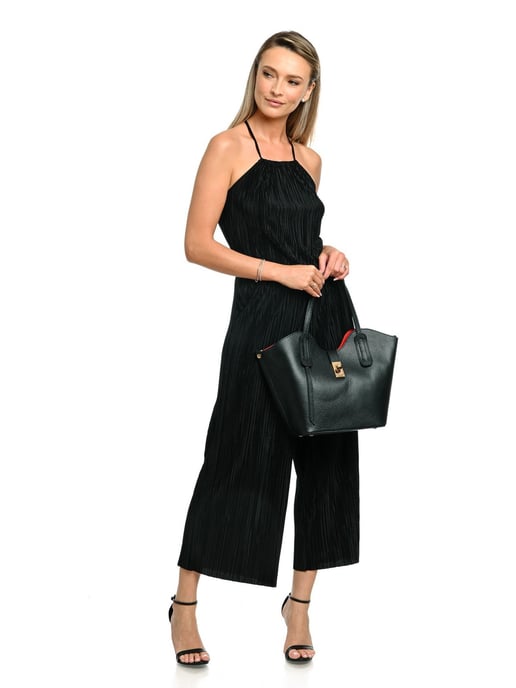 Isabella Rhea Negro Bolso de cuero - Image 5