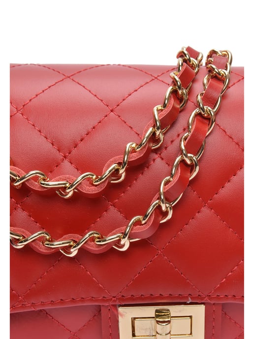 Isabella Rhea Rojo Bolso de cuero - Image 3
