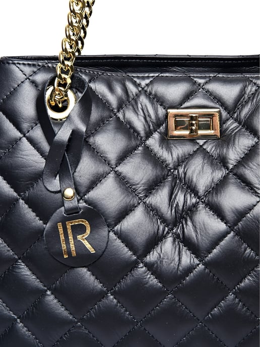 Isabella Rhea Negro Bolso de cuero - Image 3