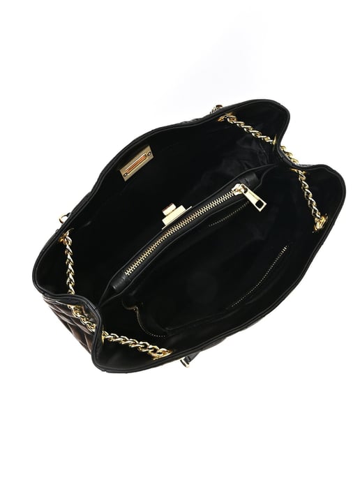 Isabella Rhea Negro Bolso de cuero - Image 4