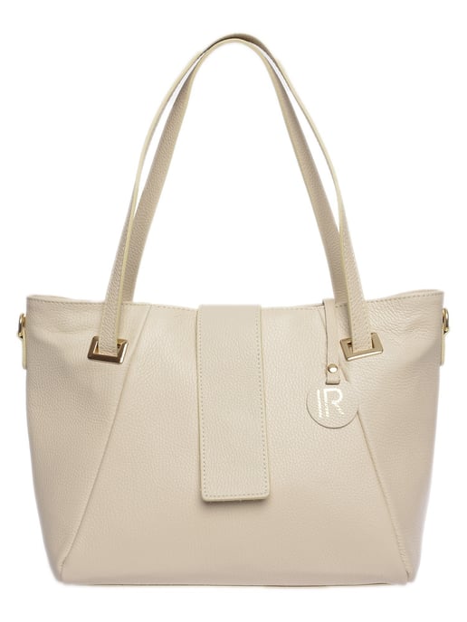 Isabella Rhea Beige Bolso de cuero - Image 1