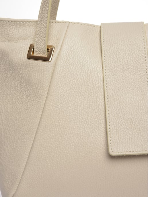 Isabella Rhea Beige Bolso de cuero - Image 3