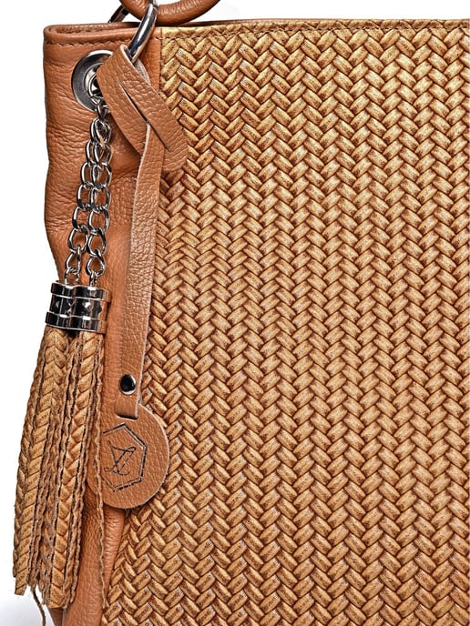 Luisa Vannini Brown Bolso de cuero - Image 3