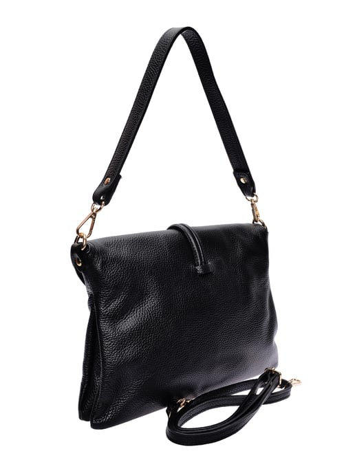 Anna Luchini Negro Bolso de cuero - Image 2