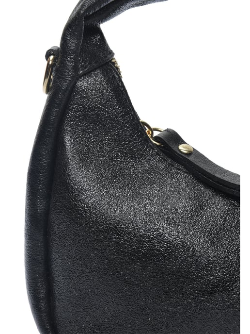 Anna Luchini Negro Bolso de cuero - Image 3