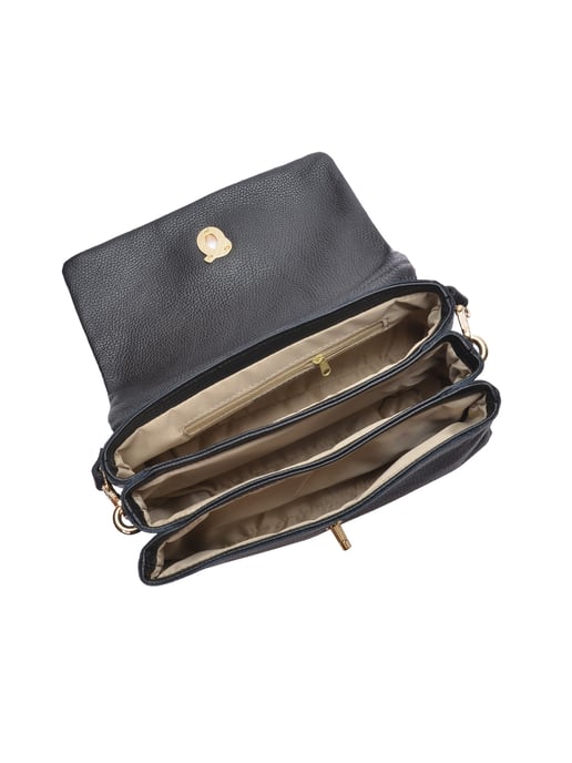 Isabella Rhea Negro Bolso de cuero - Image 4