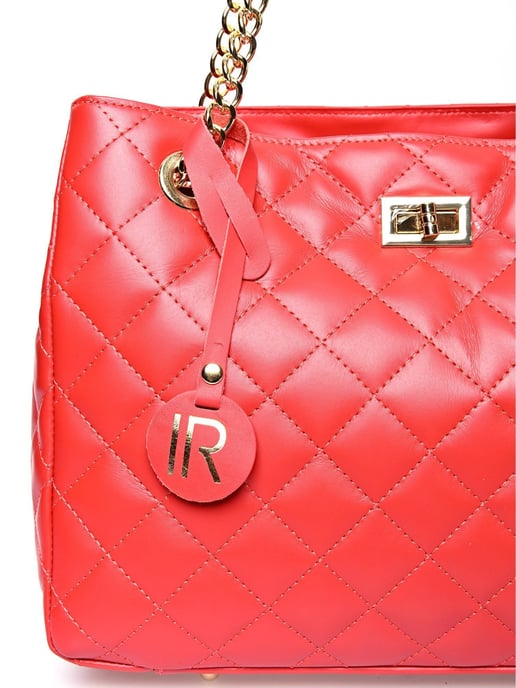 Isabella Rhea Rojo Bolso de cuero - Image 3