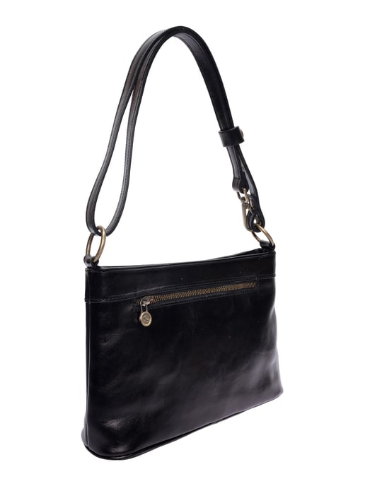 Luisa Vannini Negro Bolso de cuero - Image 2