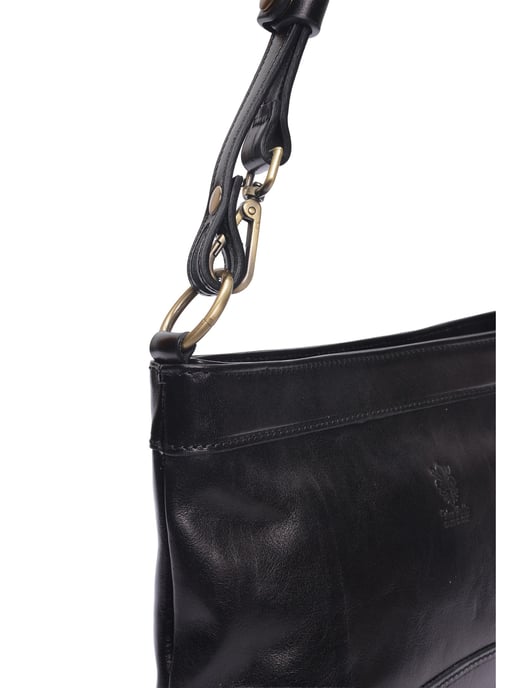 Luisa Vannini Negro Bolso de cuero - Image 3