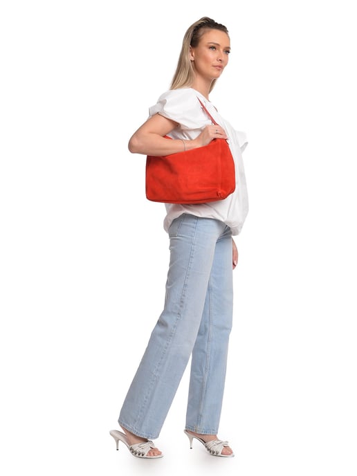 Isabella Rhea Rojo Bolso de cuero - Image 5