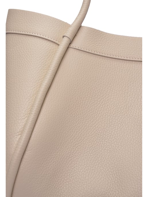 Luisa Vannini Beige Bolso de cuero - Image 3