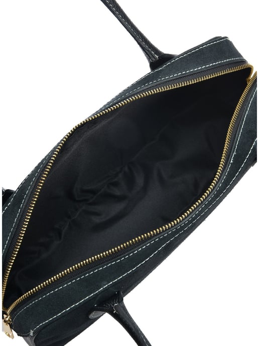 Anna Luchini Negro Bolso de cuero - Image 4