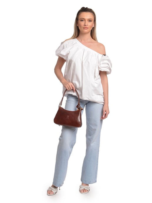 Isabella Rhea Granate Bolso de cuero - Image 5