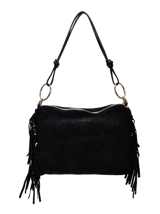 Isabella Rhea Negro Bolso de cuero - Image 1