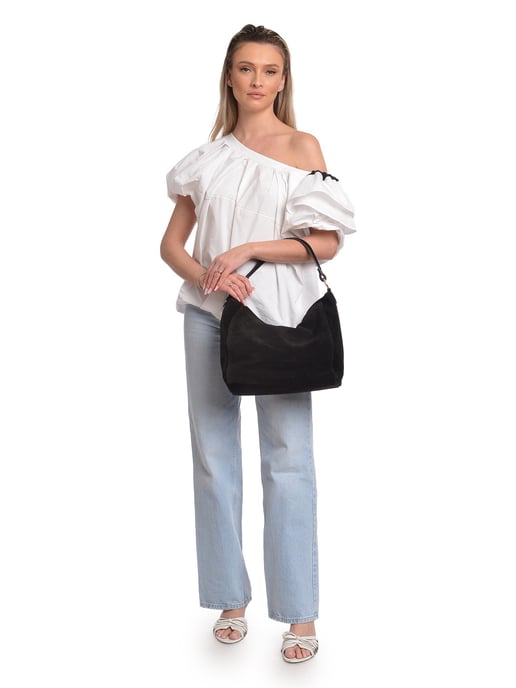 Isabella Rhea Negro Bolso de cuero - Image 5