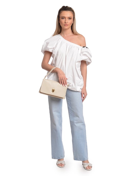 Isabella Rhea Beige Bolso de cuero - Image 5