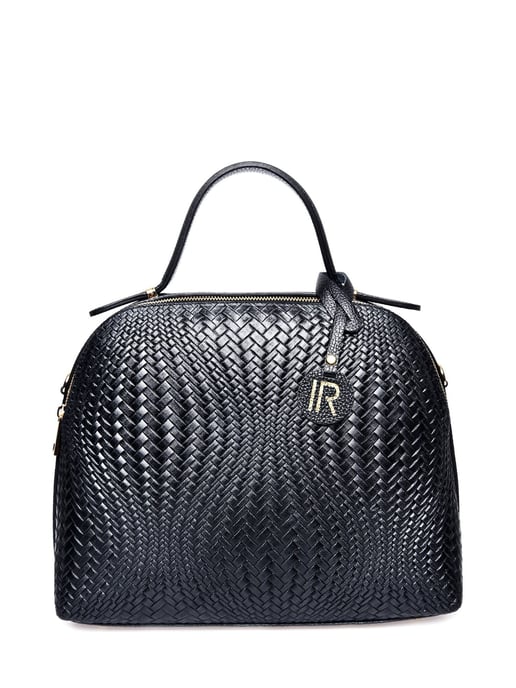 Isabella Rhea Negro Bolso de cuero - Image 1