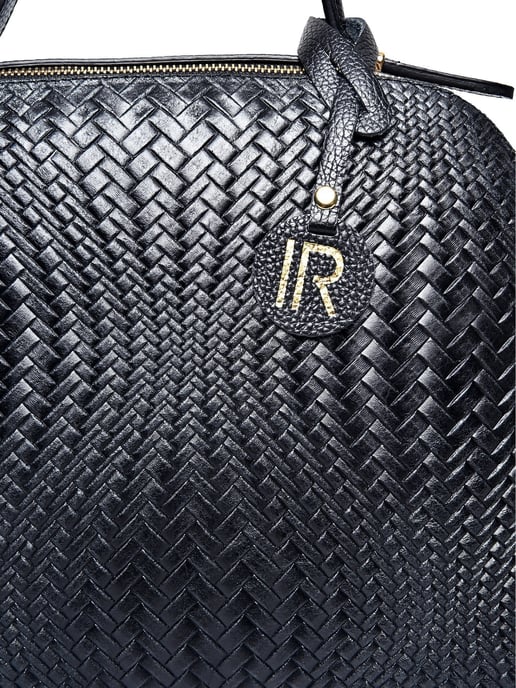 Isabella Rhea Negro Bolso de cuero - Image 3