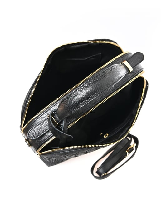 Isabella Rhea Negro Bolso de cuero - Image 4