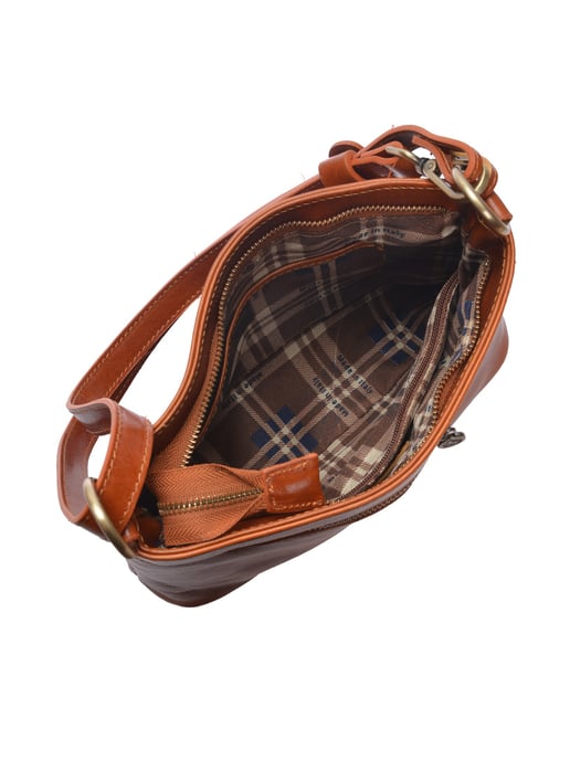 Luisa Vannini Brown Bolso de cuero - Image 4