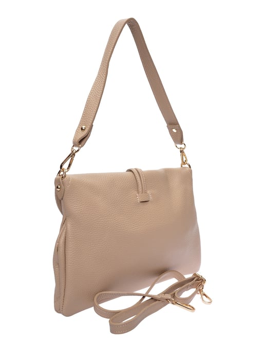 Anna Luchini Beige Bolso de cuero - Image 2