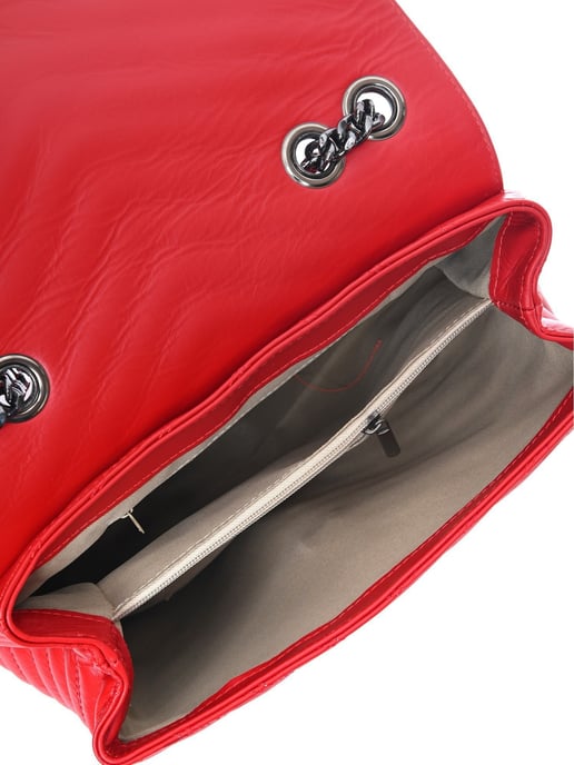 Luisa Vannini Rojo Bolso de cuero - Image 4