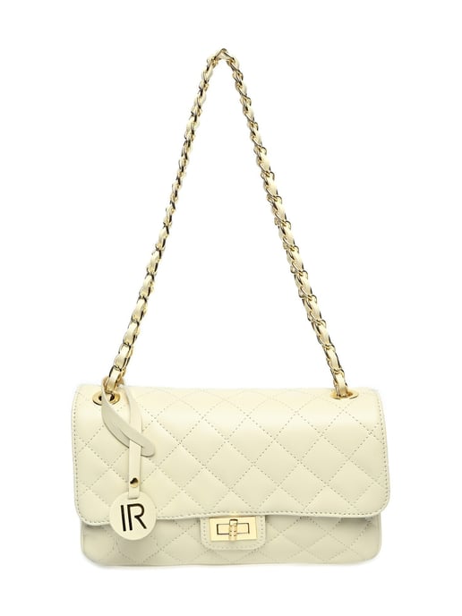 Isabella Rhea Beige Bolso de cuero - Image 1