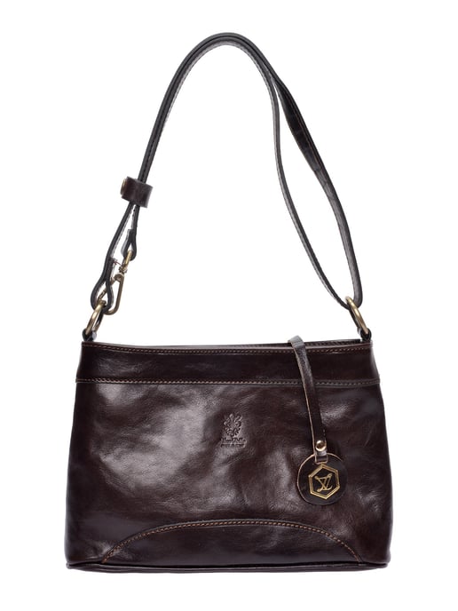Luisa Vannini Granate Bolso de cuero - Image 1