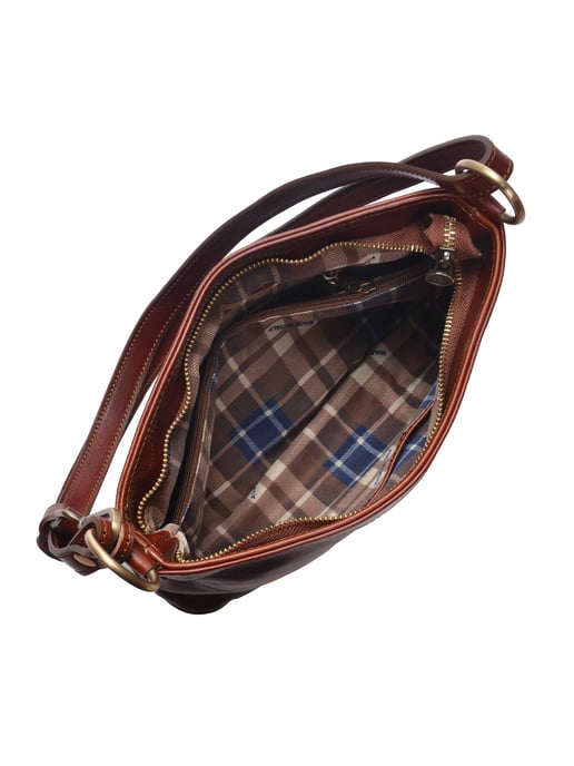 Luisa Vannini Granate Bolso de cuero - Image 4