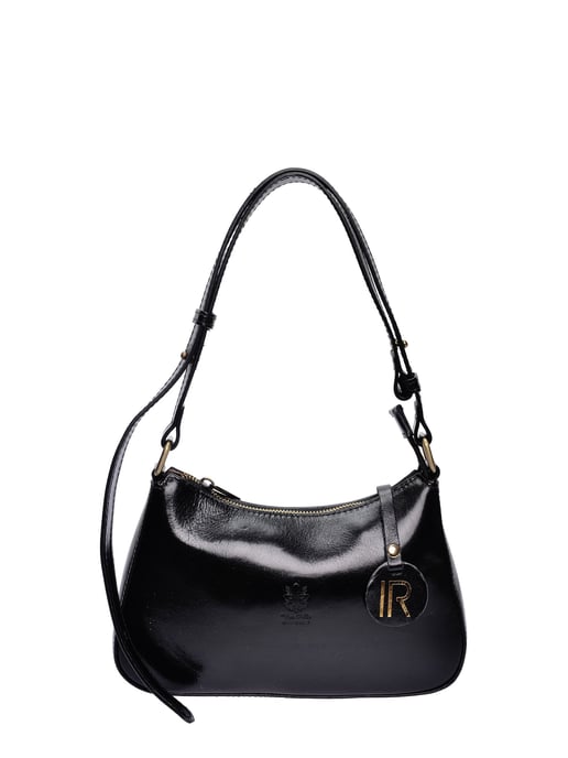 Isabella Rhea Negro Bolso de cuero - Image 1