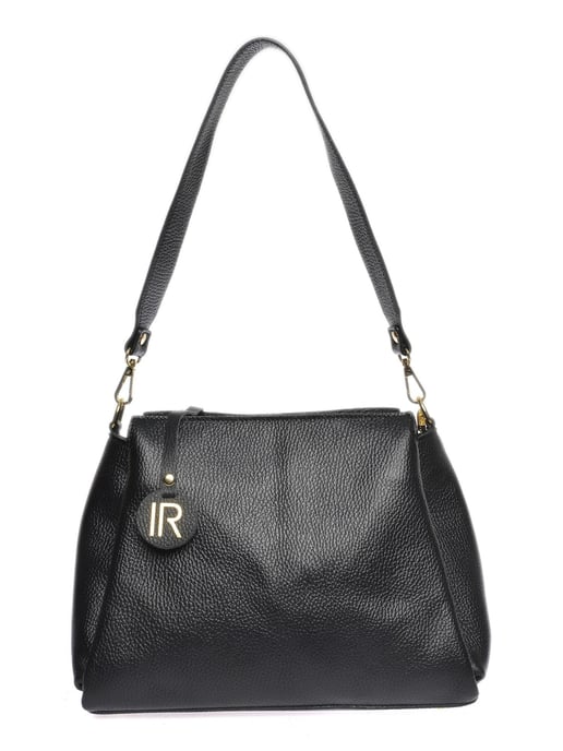 Isabella Rhea Negro Bolso de cuero - Image 1