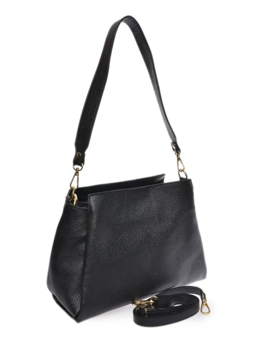 Isabella Rhea Negro Bolso de cuero - Image 2