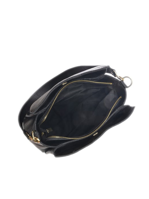 Isabella Rhea Negro Bolso de cuero - Image 4