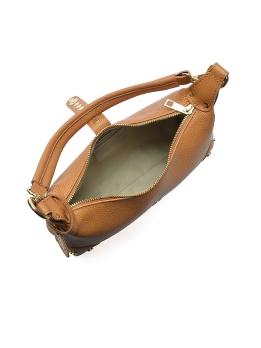 Anna Luchini Brown Bolso de cuero - Image 4