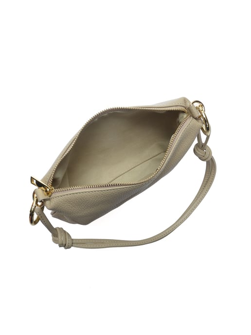 Anna Luchini Beige Bolso de cuero - Image 4