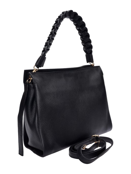 Luisa Vannini Negro Bolso de cuero - Image 2
