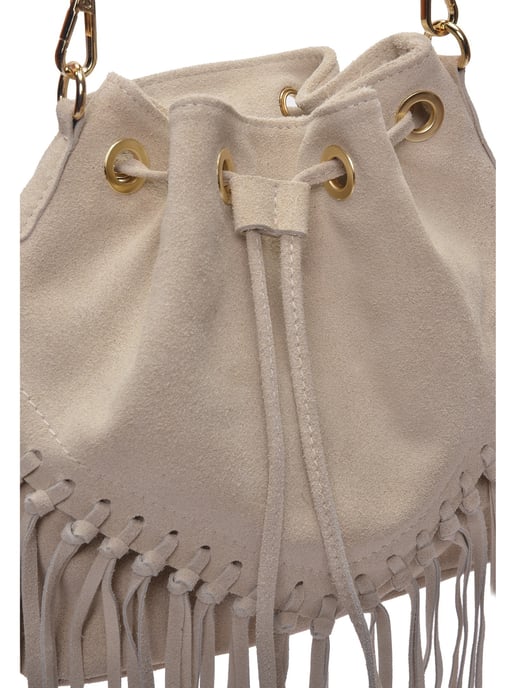 Roberta M Beige Bolso de cuero - Image 3