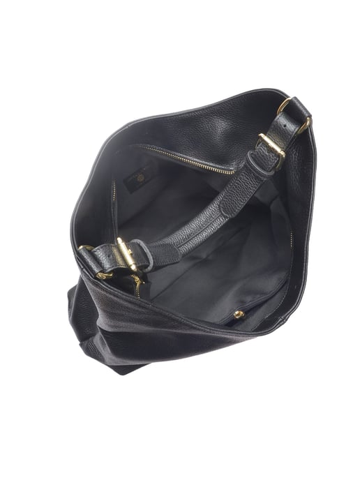 Anna Luchini Negro Bolso de cuero - Image 4