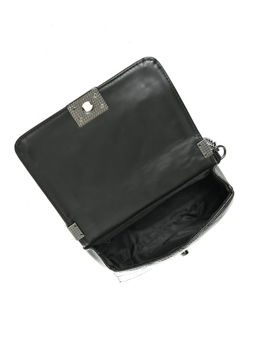 Isabella Rhea Negro Bolso de cuero - Image 4