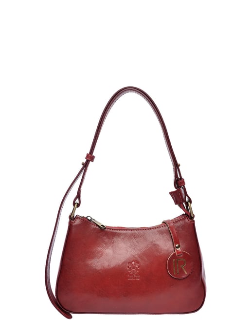 Isabella Rhea Rojo Bolso de cuero - Image 1
