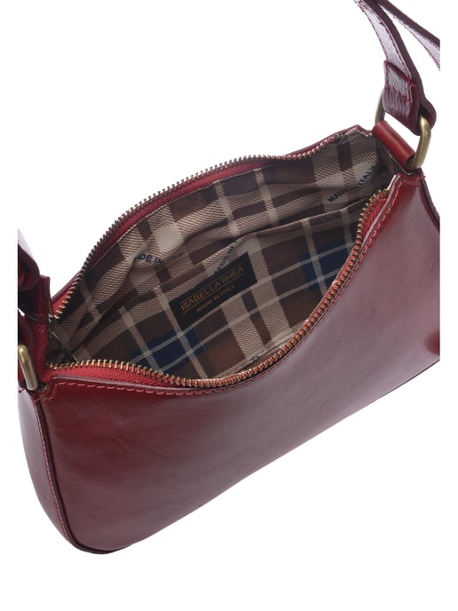 Isabella Rhea Rojo Bolso de cuero - Image 4